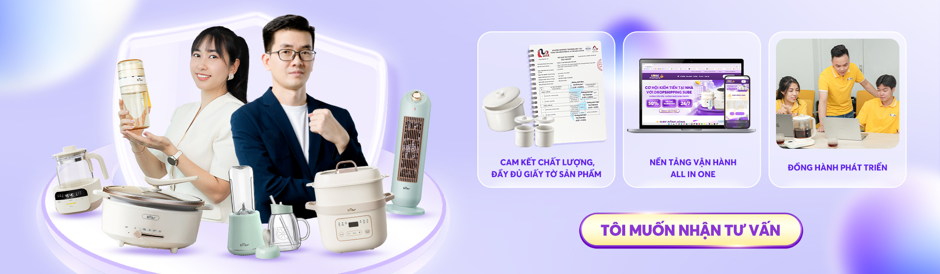Nguồn hàng Dropship gia dụng Bear, OIDIRE GIÁ TỐT tại Việt Nam